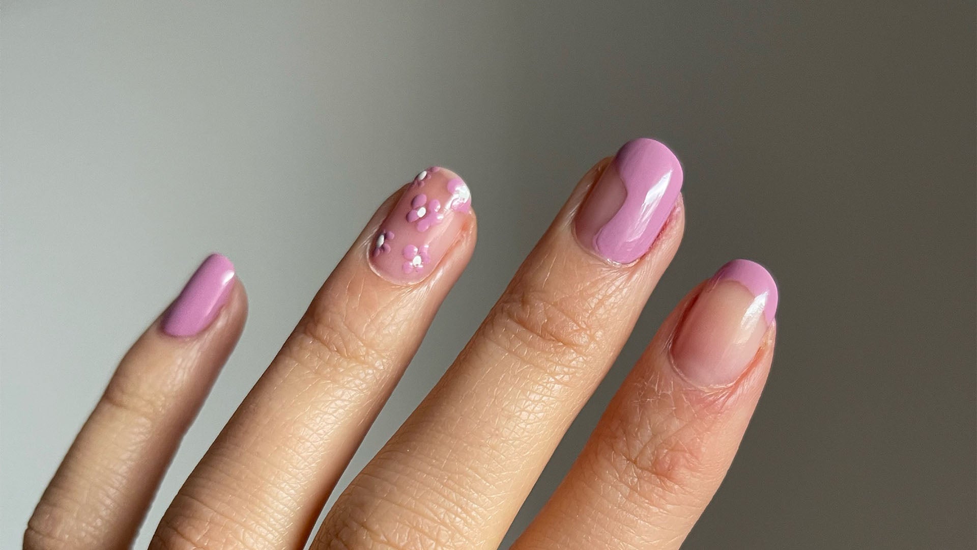 Simple Nail Ideas That're Perfect For January : Simple Soft Pink Nails
